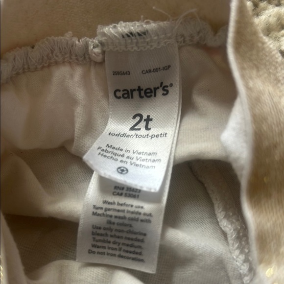 Carter's Pink and Blue Skort with Floral Design - Picture 5 of 8